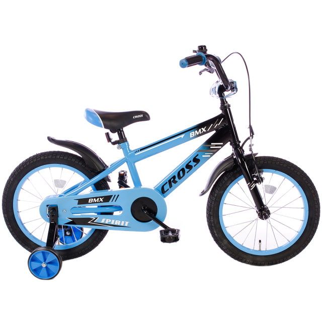 Spirit BMX Cross 16 inch Blauw
