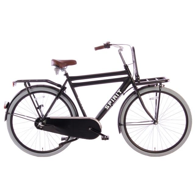 Spirit Cargo Heren 3 Versnellingen 28 inch Mat Zwart