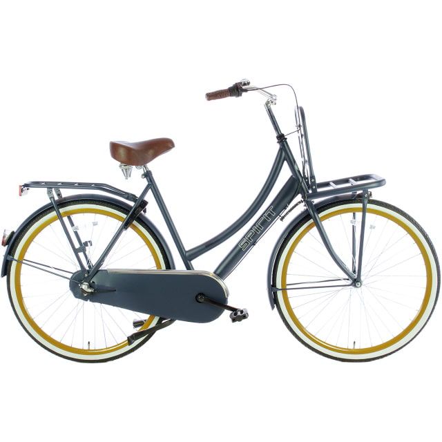 Spirit Cargo N3 Damesfiets 28 inch 50 cm Jeans Blauw