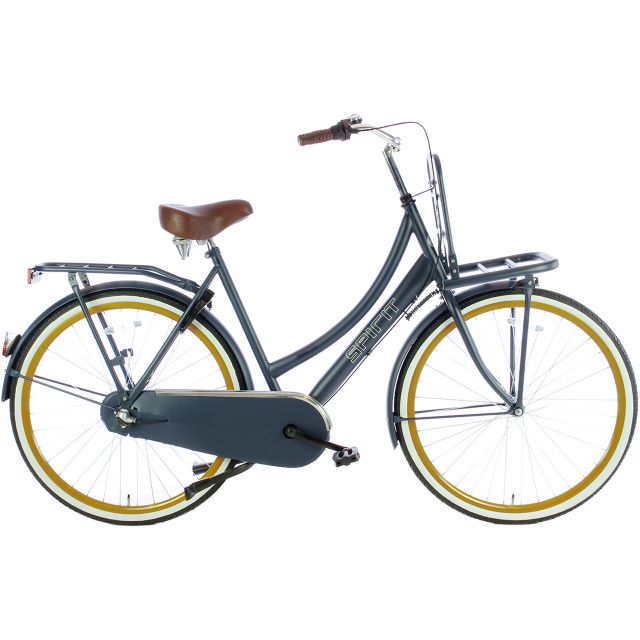 Spirit Cargo N3 Damesfiets 28 inch 57 cm Jeans Blauw