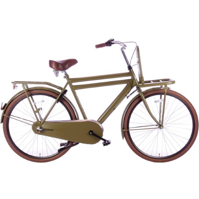 Spirit Cargo N3 Herenfiets 28 inch 58 cm Mat Groen