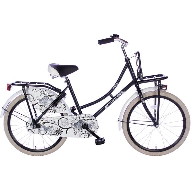 Spirit Omafiets 20 inch Mat Zwart