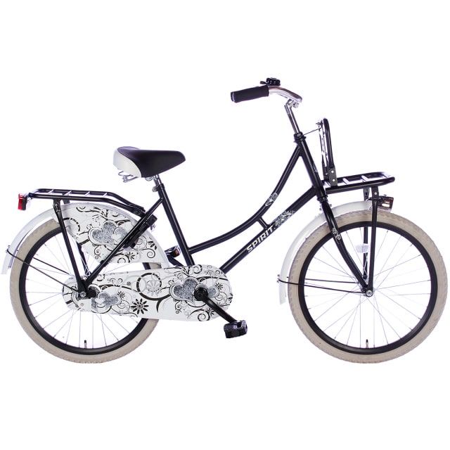 Spirit Omafiets 22 inch Mat Zwart