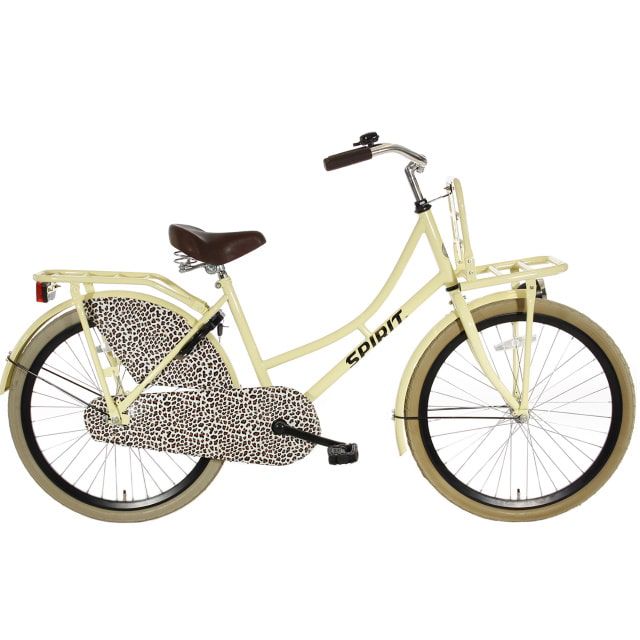 Spirit Omafiets 24 inch Luipaard