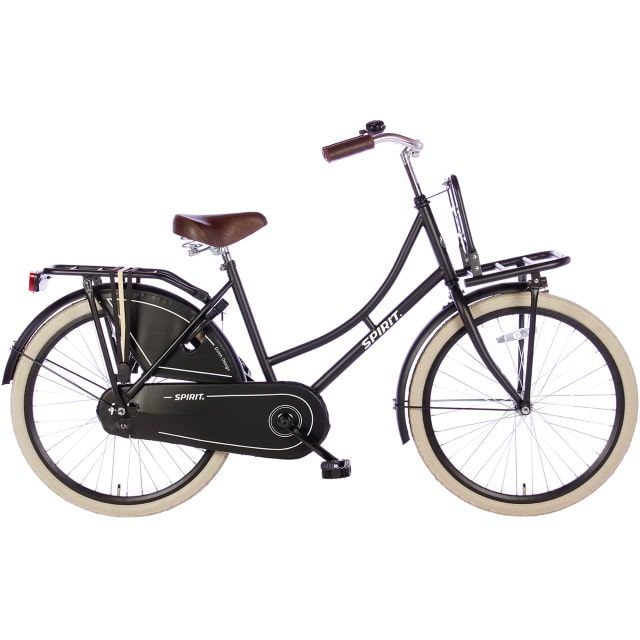 Spirit Omafiets 24 inch Mat Zwart