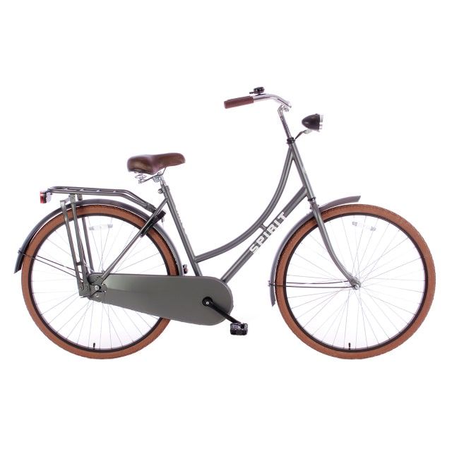 Spirit Omafiets Deluxe 28 inch Mat Grijs