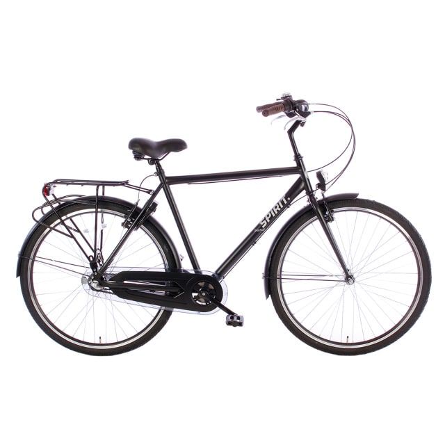 Spirit Orange 3 Versnellingen 28 inch Mat Zwart