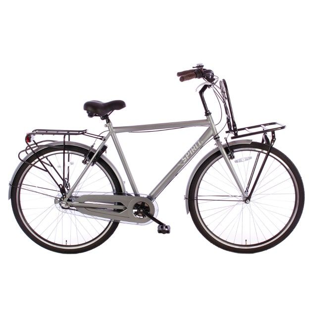 Spirit Orange Plus 3 Versnellingen 28 inch Mat Grijs