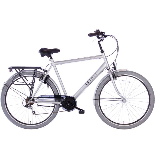 Spirit Regular Man 7 Speed 28 inch 58 cm Mat Grijs