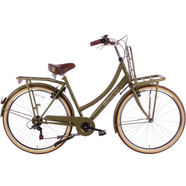Spirit Transporter 6 Speed Damesfiets 28 inch 50 cm Mat Groen