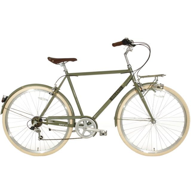 Spirit Valenti 6 Speed Herenfiets 28 inch 58 cm Olijfgroen