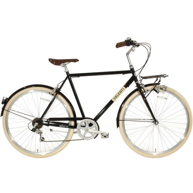 Spirit Valenti 6 Speed Herenfiets 28 inch 58 cm Zwart
