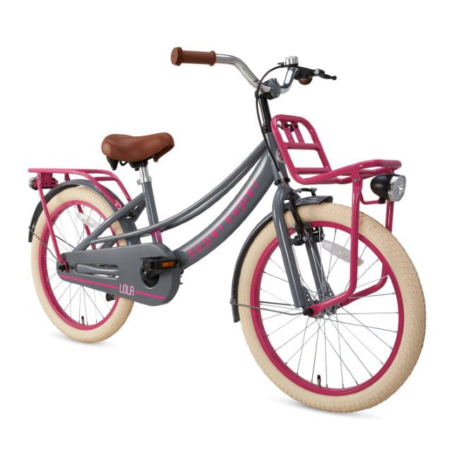 Supersuper Lola 20 inch Grijs Roze