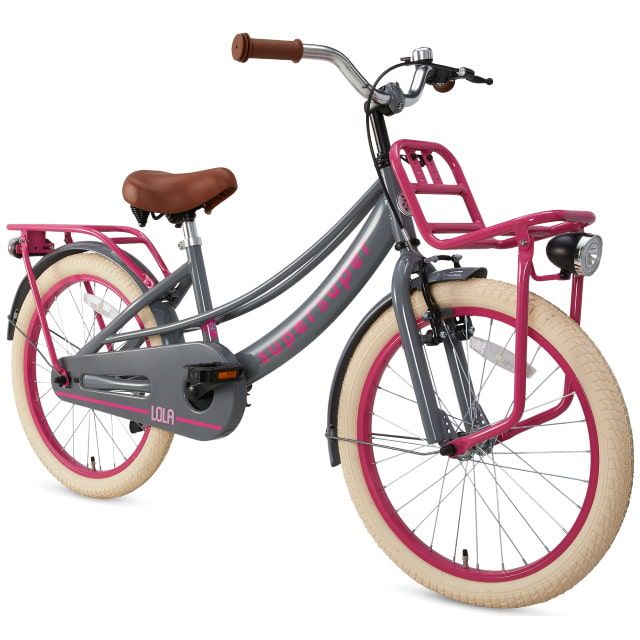 Supersuper Lola 20 inch Grijs Roze
