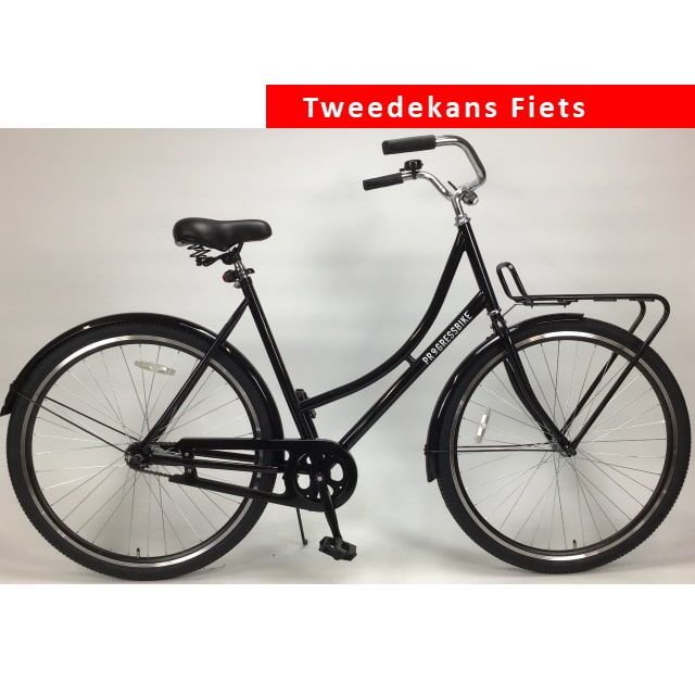 Transportfiets Urban 28 inch 50 cm Zwart Tweede Kans