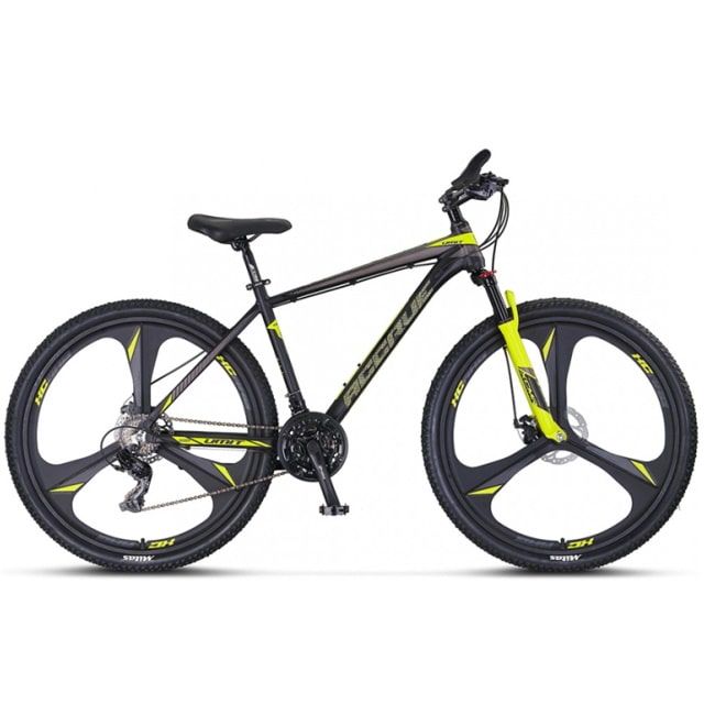 Umit Accrue 27,5 inch HYD MTB 21 Speed Zwart Geel-min.jpg