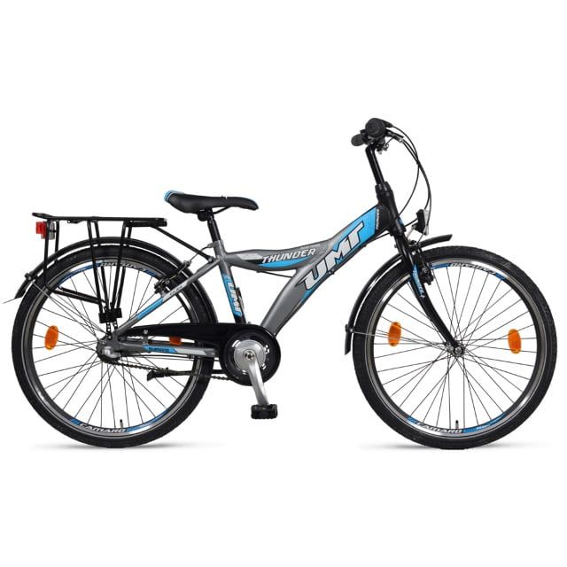 Umit Thunder 24 inch Jongensfiets Grijs Blauw Nexus 3