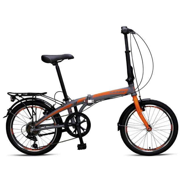 Umit Vouwfiets Folding 6 Versnellingen 20 inch Grey Orange