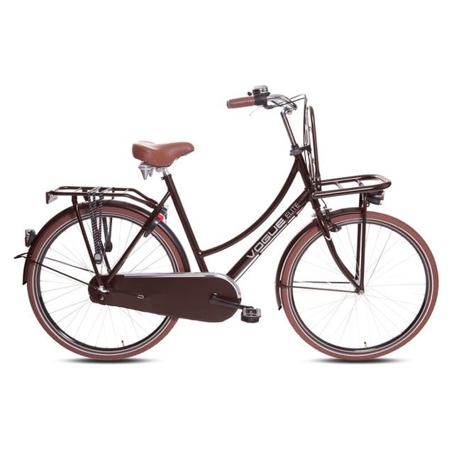 Vogue Elite Dames 3 Versnellingen 28 inch Matt Brown