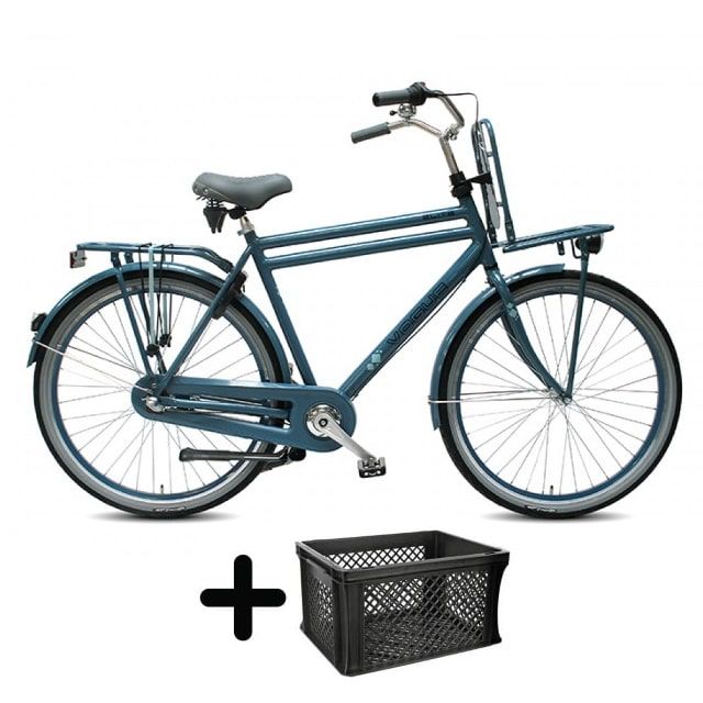 Vogue Elite Heren 3 Versnellingen 28 inch Ice Blue KRAT