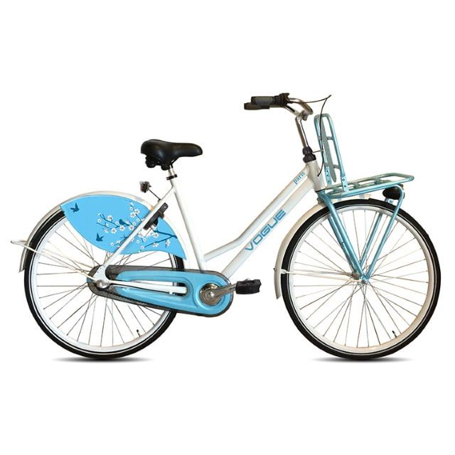 Vogue Paris 3 Versnellingen 28 inch White Blue