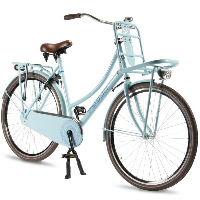 Transportfiets Vogue Transporter Dames 28 inch 57 cm Mint Blue