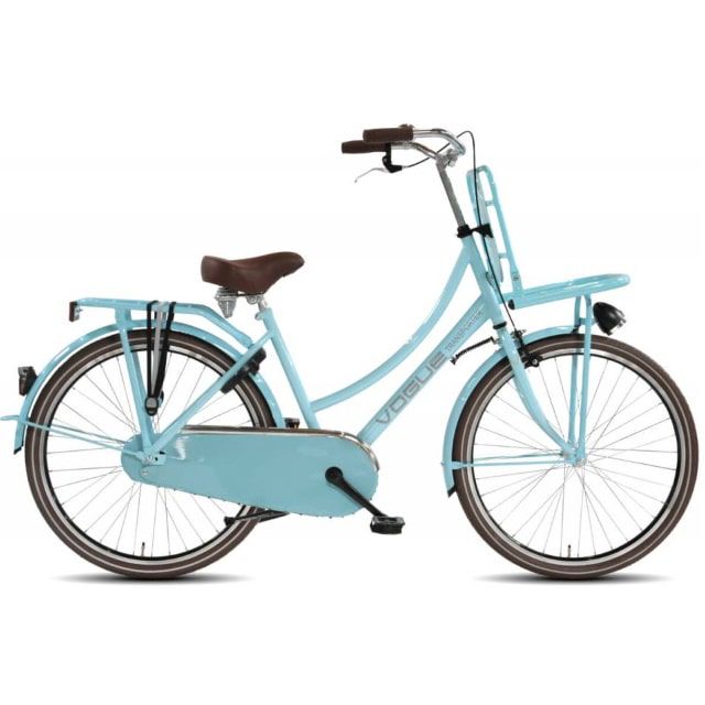 Transportfiets Vogue Transporter Dames 28 inch 57 cm Mint Blue
