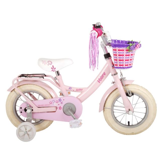 Volare Ashley Kinderfiets Meisjes 12 inch Roze
