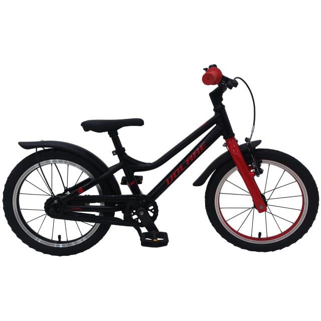 Volare Blaster Kinderfiets Jongens 16 inch Zwart Rood Prime Collection