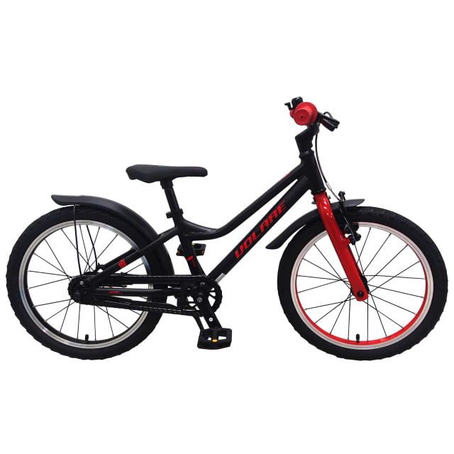Volare Blaster Kinderfiets Jongens 18 inch Zwart Rood Prime Collection