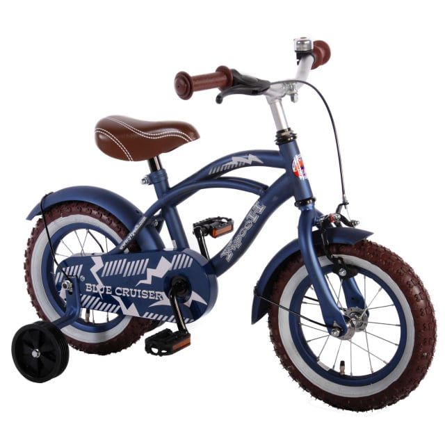 Volare Blue Cruiser Kinderfiets Jongens 12 inch Blauw