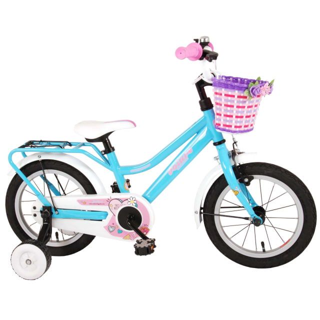 Volare Brilliant Kinderfiets Meisjes 14 inch Blauw