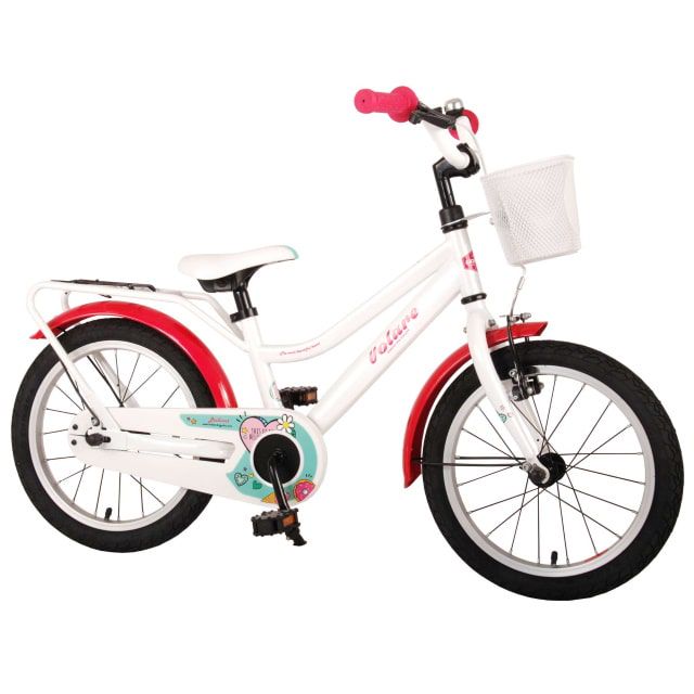 Volare Brilliant Kinderfiets Meisjes 16 inch Wit