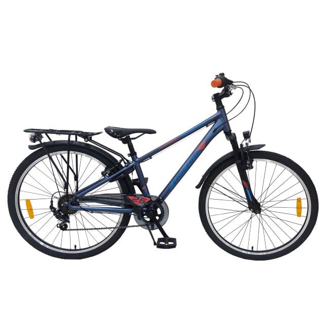 Volare Cross Kinderfiets Jongens 26 inch Blauw 7 versnellingen Prime Collection