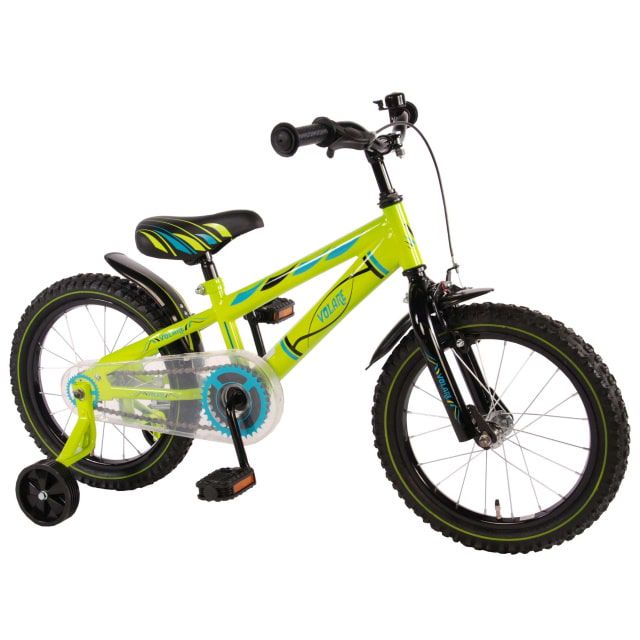 Volare Electric Green Kinderfiets Jongens 16 inch Groen