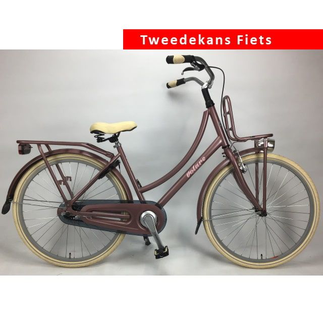 Volare Excellent Meisjesfiets 26 inch Oud Roze Tweede Kans
