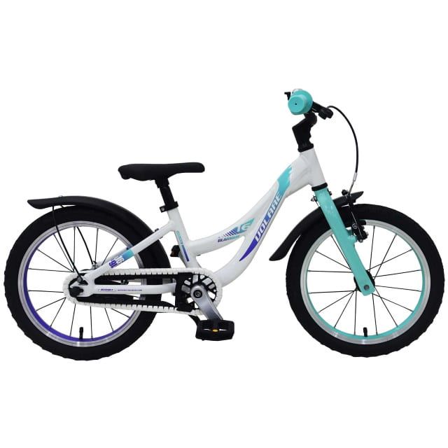 Volare Glamour Kinderfiets Meisjes 16 inch Parelmoer Mint Groen Prime Collection