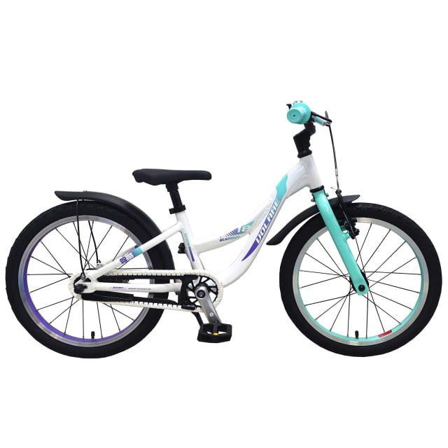 Volare Glamour Kinderfiets Meisjes 18 inch Parelmoer Mint Groen Prime Collection