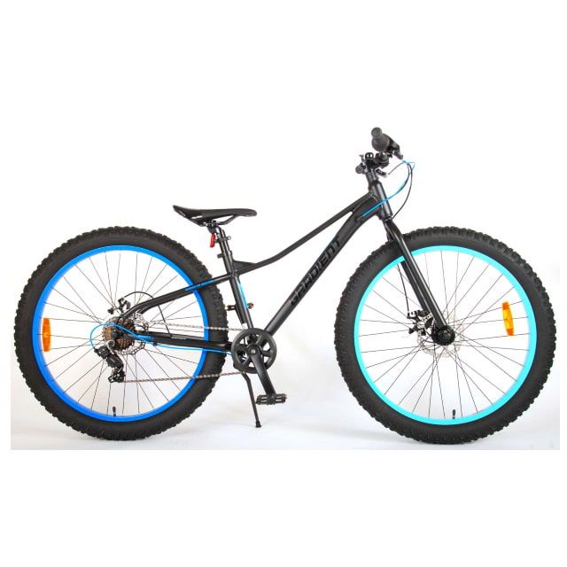 Volare Gradient Kinderfiets Jongens 26 inch Zwart Blauw 7 Speed Prime Collection