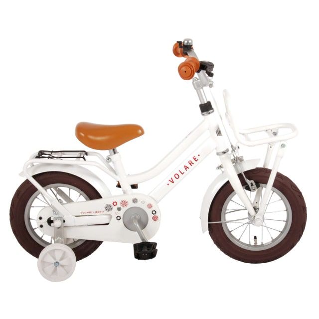 Volare Liberty Kinderfiets Meisjes 12 inch Wit