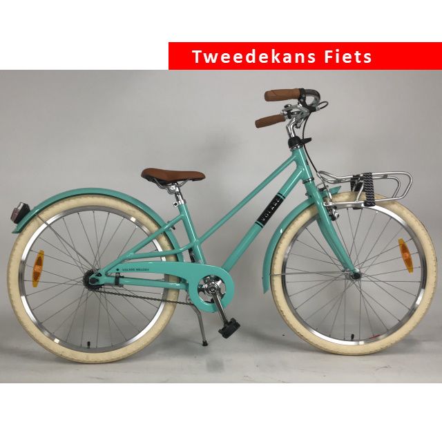 Volare Melody Kinderfiets Meisjes 24 inch Turquoise Prime Collection Tweede Kans