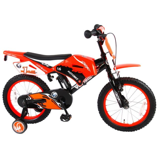 Volare Motobike Kinderfiets Jongens 16 inch Oranje