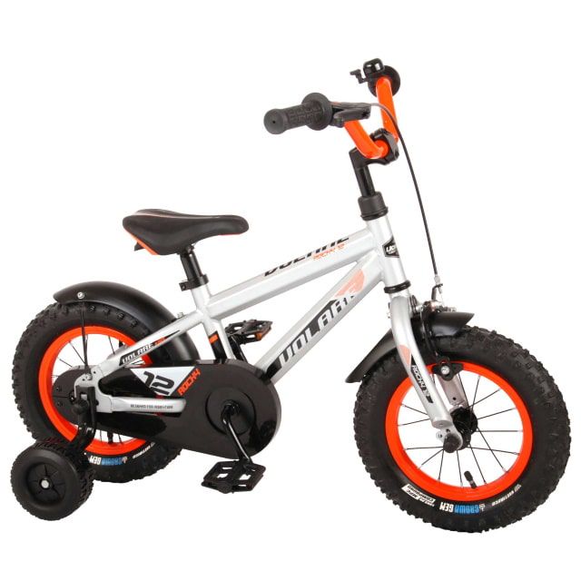 Volare Rocky Kinderfiets Jongens 12 inch Zilver Prime Collection