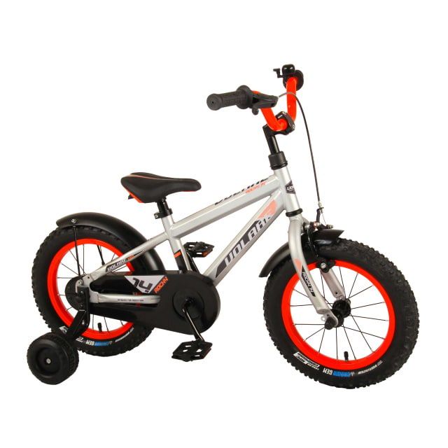 Volare Rocky Kinderfiets Jongens 14 inch Zilver