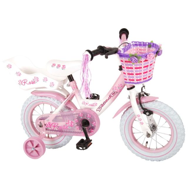 Volare Rose Kinderfiets Meisjes 12 inch Roze