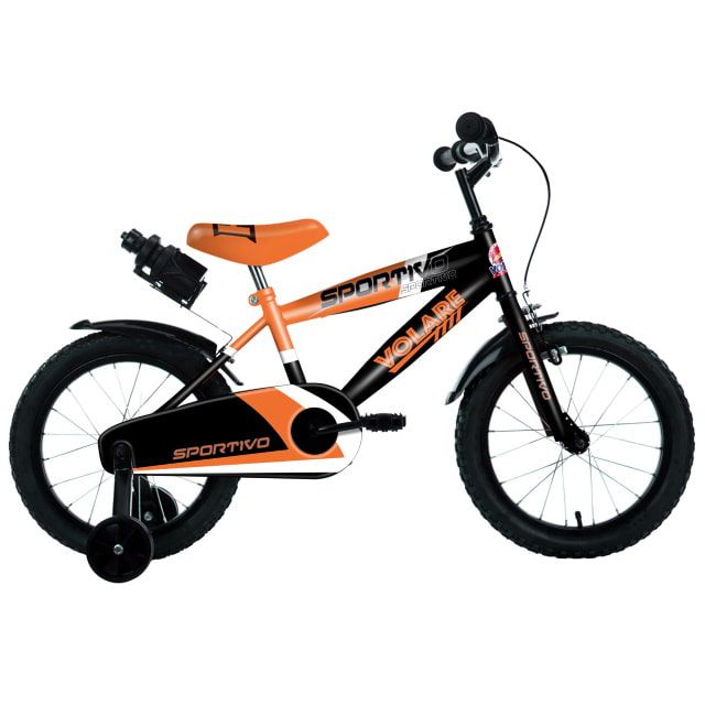 Volare Sportivo Kinderfiets Jongens 16 inch Neon Oranje Zwart