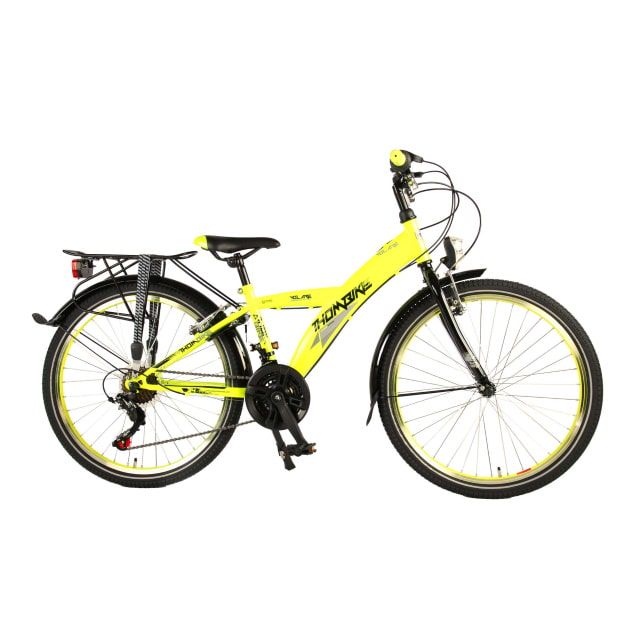 Volare Thombike City 21 Versnellingen 24 inch Neon Yellow