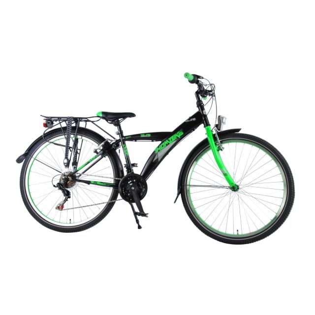 Volare Thombike City 21 Versnellingen 26 inch Zwart Groen