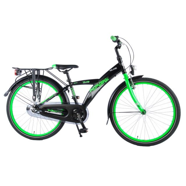 Volare Thombike City 3 Versnellingen 24 inch Zwart Groen