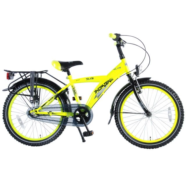 Volare Thombike City Kinderfiets Jongens 20 inch Neon Geel 3 versnellingen